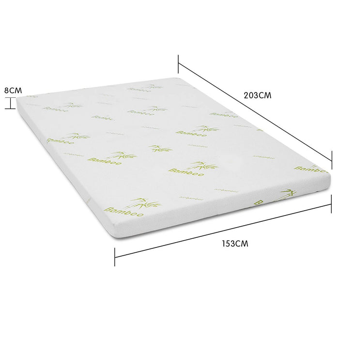 My Best Buy - Laura Hill Cool Gel Memory Foam Mattress Topper - Queen