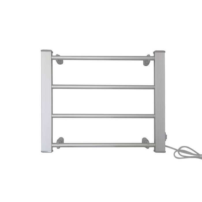 My Best Buy - Pronti Heated Towel Rack Electric Bathroom Towel Rails Warmer Ev-60 -silver