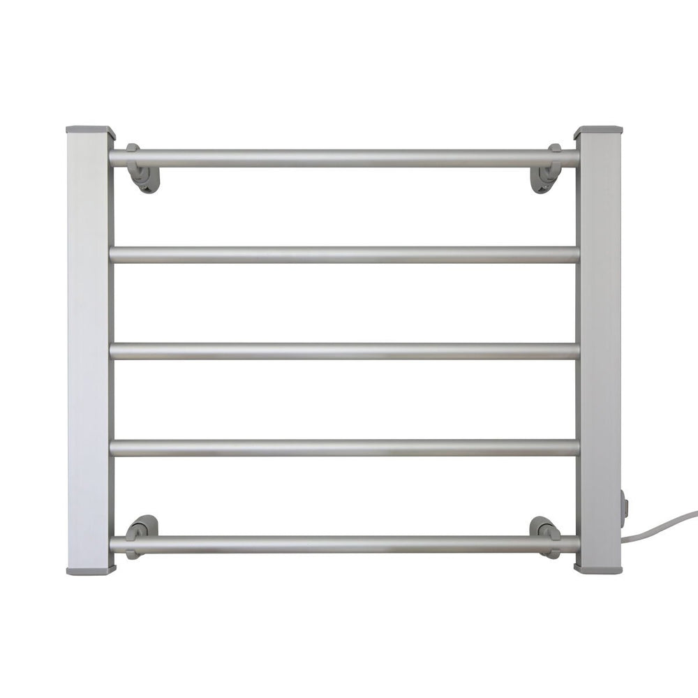 My Best Buy - Pronti Heated Towel Rack Electric Bathroom Towel Rails Warmer Ev-90- Silver