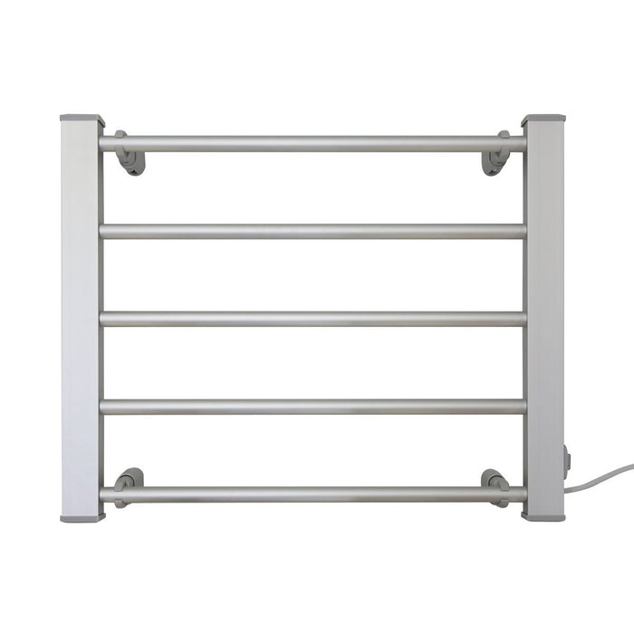 My Best Buy - Pronti Heated Towel Rack Electric Bathroom Towel Rails Warmer Ev-90- Silver