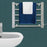 My Best Buy - Pronti Heated Towel Rack Electric Bathroom Towel Rails Warmer Ev-90- Silver