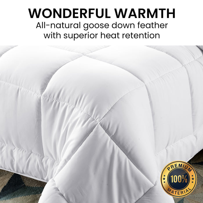 My Best Buy - Laura Hill 700GSM Goose Down Feather Comforter Doona - Super King