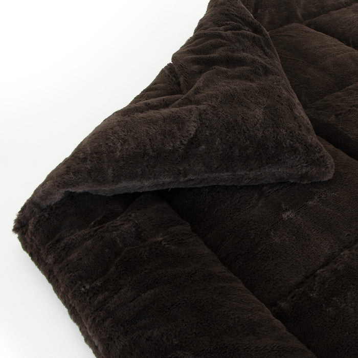 My Best Buy - Laura Hill 600GSM Faux Mink Comforter Quilt Duvet Doona - Queen