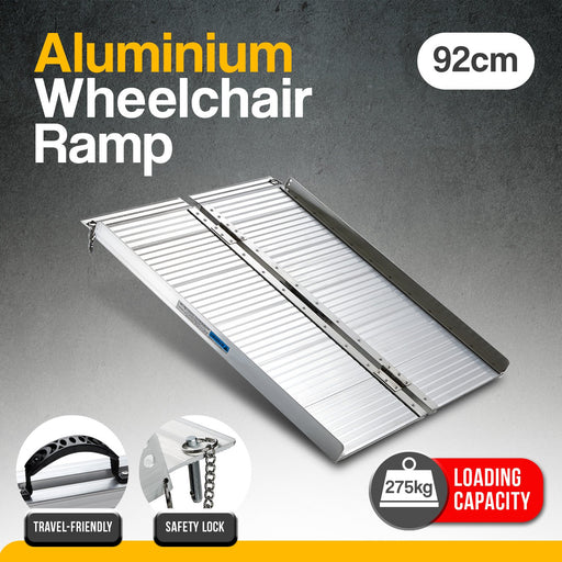 My Best Buy - Rigg Aluminium Foldable Wheelchair Ramp With Handle - 3ft