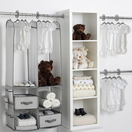 My Best Buy - Delta Children 24 Piece Nursery Storage Set - Cool Grey Cool Grey