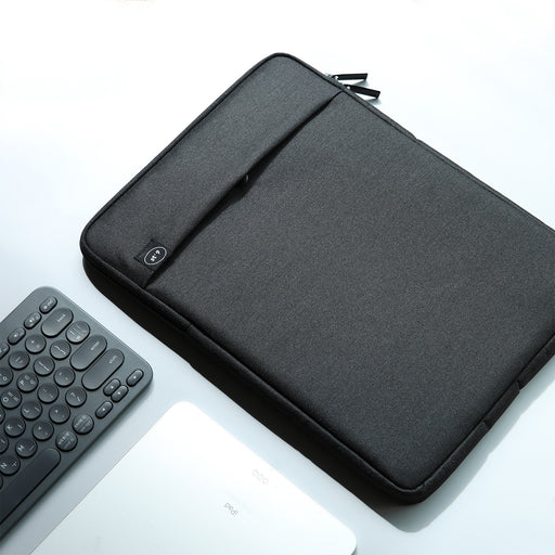 My Best Buy - ST'9 XL size 15.6/16 inch Black Laptop Sleeve Padded Travel Carry Case Bag LUKE
