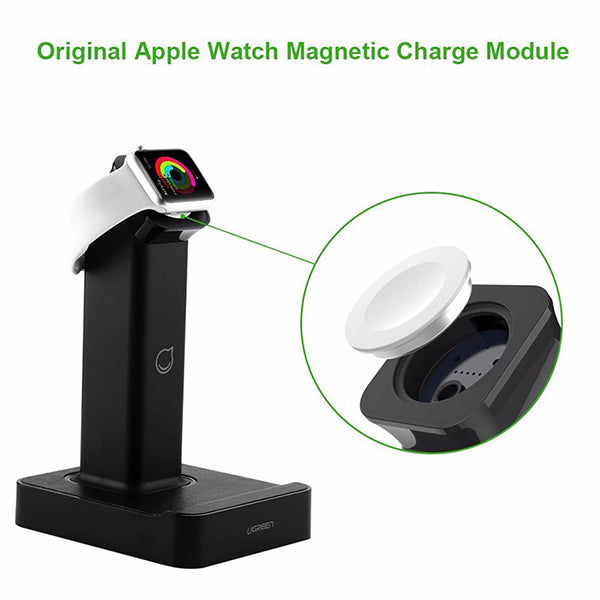 My Best Buy - UGREEN Apple Watch Magnetic charging Dock - Black (30361)