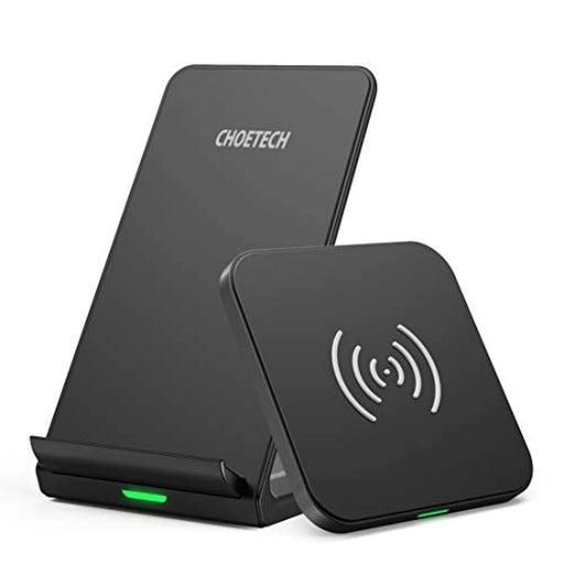 My Best Buy - CHOETECH MIX00087 (T524S+T511S) Qi 10W/7.5W Fast Wireless Charging Stand and Pad