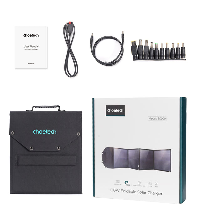 My Best Buy - CHOETECH SC009 100W Foldable Solar Charger