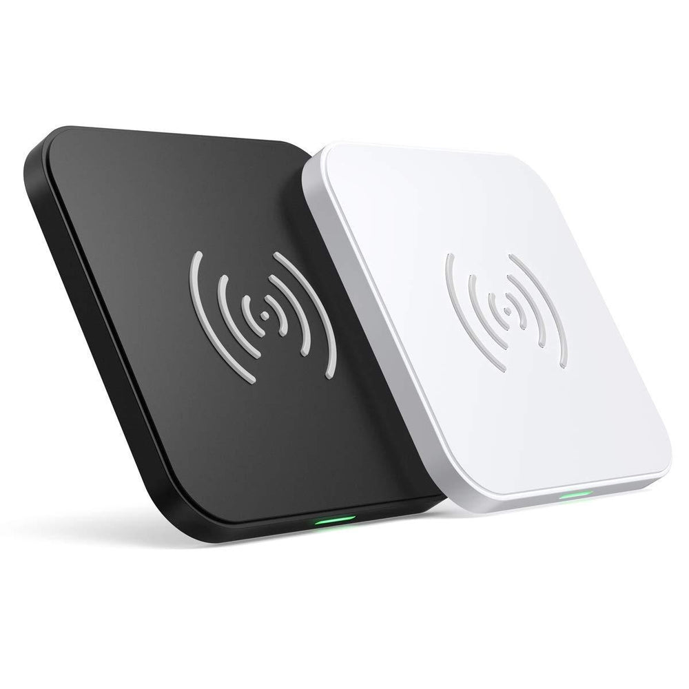 My Best Buy - CHOETECH T511BW Qi Certified Fast Wireless Charging Pad Black And White 2 Pack