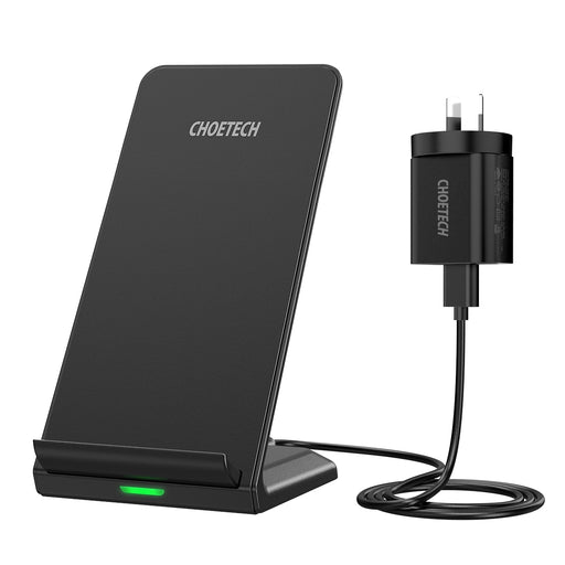 My Best Buy - CHOETECH T524S 10W/7.5W Fast Wireless Charging Stand with AC Adapter