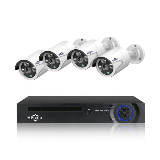 My Best Buy - Hiseeu H5NVR-P4-624P 4CH 4MP PoE CCTV System (2TB HDD)