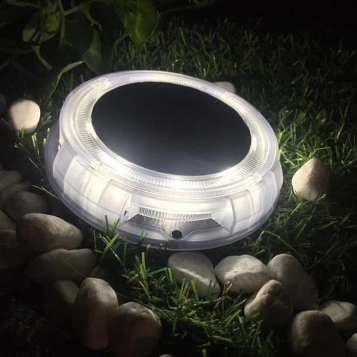 My Best Buy - Deck Lights- Solar LED Lights in Cool White – 2 in One Pack