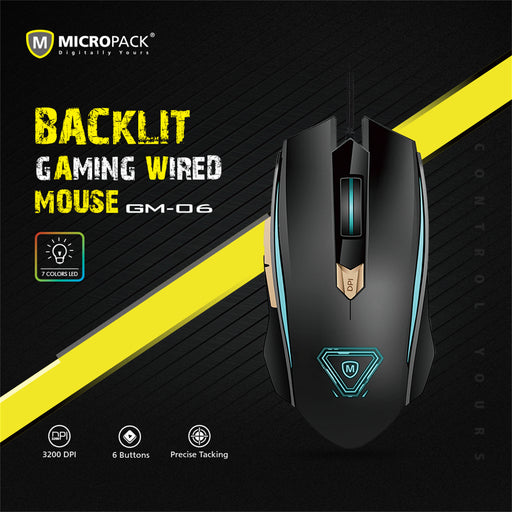 My Best Buy - Gaming Mouse Rainbow Wired Breathing LED 6 Buttons DPI Switch Hi Performance PC