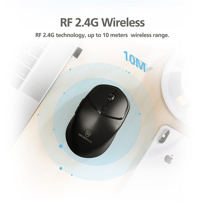 My Best Buy - 2.4G Wireless Mouse 1600 DPI Nano Receiver for Laptop PC Macbook Optical Sensor