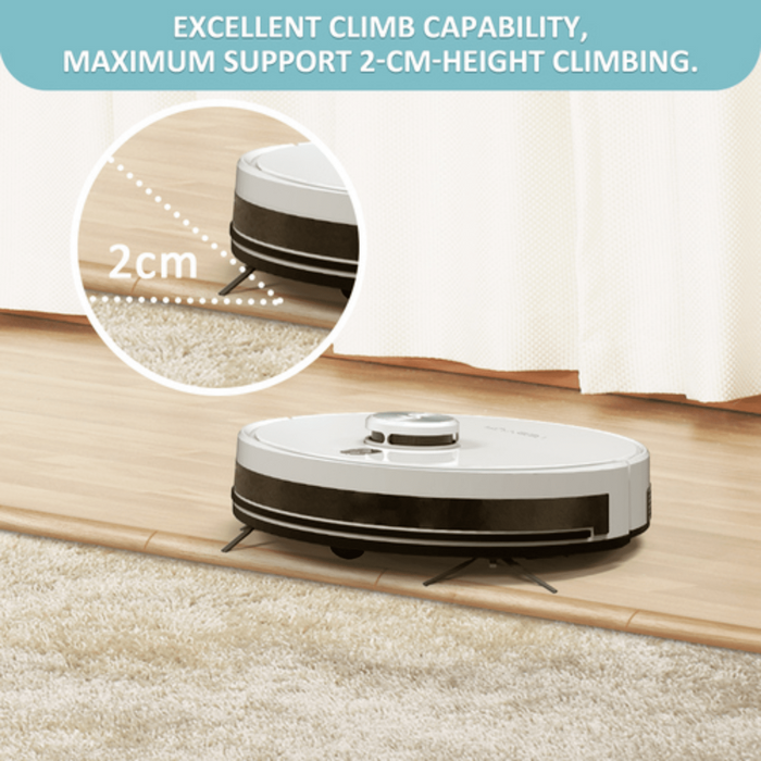 My Best Buy - Experience a revolutionary way to clean with the Tesvor S6 Turbo Robot Vacuum Cleaner Mop
