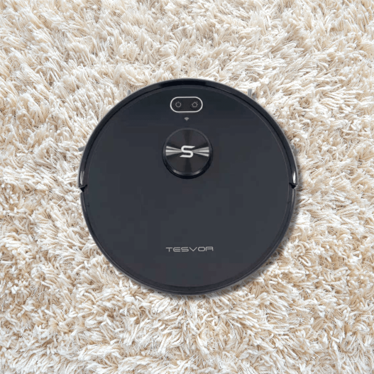 Superior cleaning and convenient navigation with My Best Buy Tesvor S6+Robot Vacuum Cleaner Mop!
