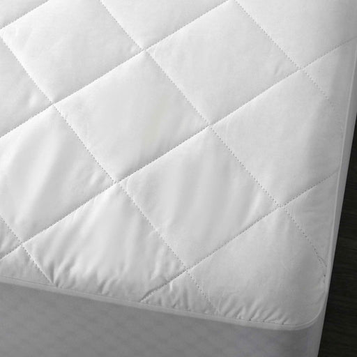 My Best Buy - Accessorize Cotton Quilted Mattress Protector Double