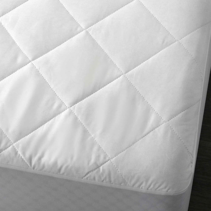 My Best Buy - Accessorize Cotton Quilted Mattress Protector Queen