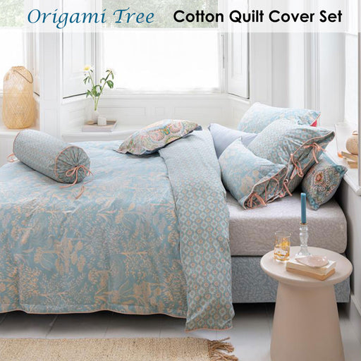 My Best Buy - PIP Studio Origami Tree Light Blue Quilt Cover Set King