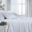 My Best Buy - 1000tc bamboo cotton sheet set mega king white