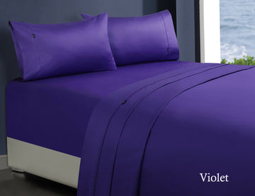 My Best Buy - 1000tc egyptian cotton sheet set 1 double violet