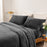 My Best Buy - thermal microplush sheet set double charcoal