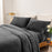 My Best Buy - thermal microplush sheet set single charcoal