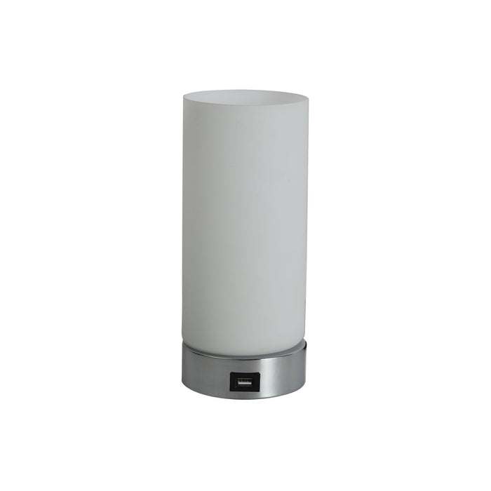 My Best Buy - Julie Cylinder Touch Lamp with USB Port