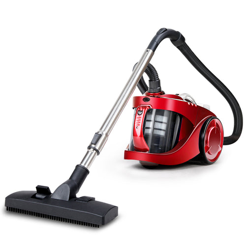My Best Buy - Devanti Bagless Vacuum Cleaner Cleaners Cyclone Cyclonic Vac HEPA Filter Car Home Office 2200W Red