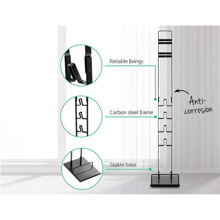 My Best Buy - Artiss Freestanding Vacuum Stand Rack For Dyson Handheld Cleaner V6 V7 V8 V10 V11 Black