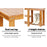 My Best Buy - Artiss Bamboo Shoe Rack Bench