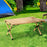 My Best Buy - Gardeon Outdoor Furniture Wooden Egg Roll Picnic Table Camping Desk 90CM