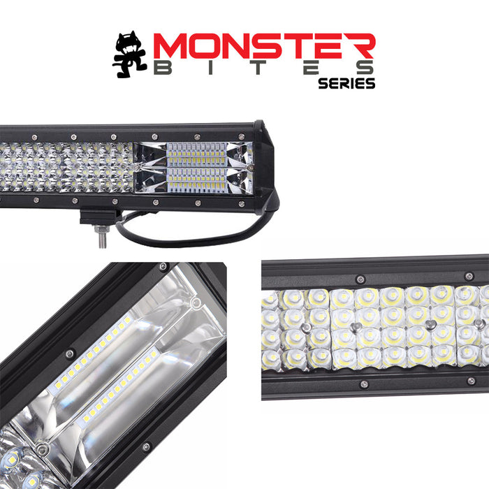 My Best Buy - 28 inch Philips LED Light Bar Quad Row Combo Beam 4x4 Work Driving Lamp 4wd