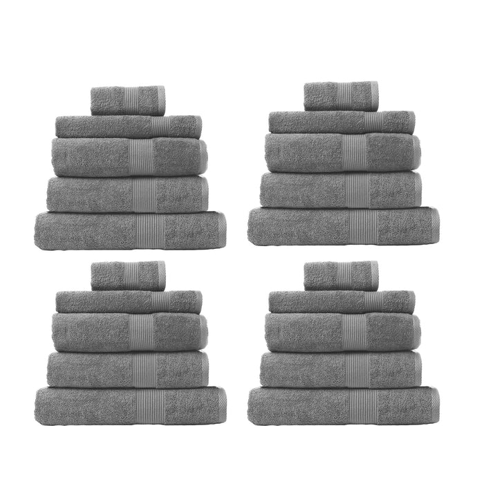My Best Buy - Royal Comfort Cotton Bamboo Towel Bundle Set 450GSM Luxurious Absorbent