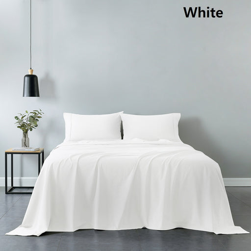 My Best Buy - Royal Comfort 100% Cotton Soft Sheet Set And 2 Duck Feather Down Pillows Set