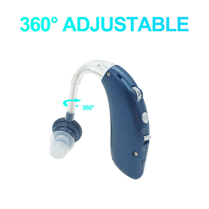 My Best Buy - Rechargeable USB Mini Digital BTE Hearing Aid - Sound Amplifier for Mild to Severe Hearing Loss - 30 Days Money back Guarantee - MyBestBuy.com.au