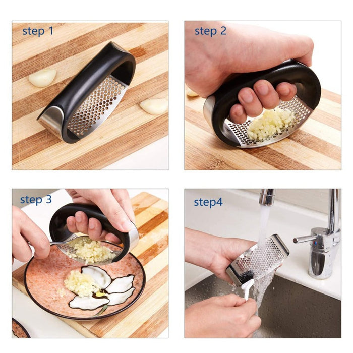 My Best Buy - Kitchen Garlic Rocker - Garlic Crusher - Do it the easy way, no peeling, Just Rock it..
