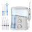 My Best Buy - Nicefeel Electric Oral Irrigator Teeth Cleaner 1000ml Family Care Dental Flosser SPA Water Flosser Toothbrush + 7 Pcs Jet Tips