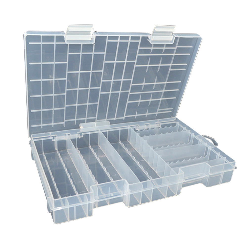 My Best Buy - Any Battery Holder- Waterproof Organizer Portable Transparent Plastic Case Large Capacity Storage Box