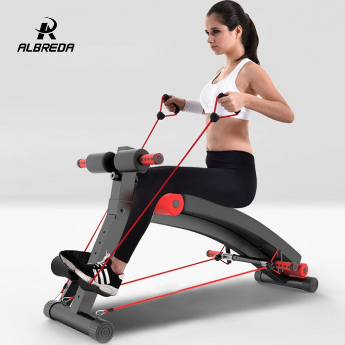 My Best Buy - SixPack(TM) ALBREDA - Multifunction Fitness supine board, Pull Rope, Bench Crunches Abdomen machine/chair. Free Postage - MyBestBuy.com.au