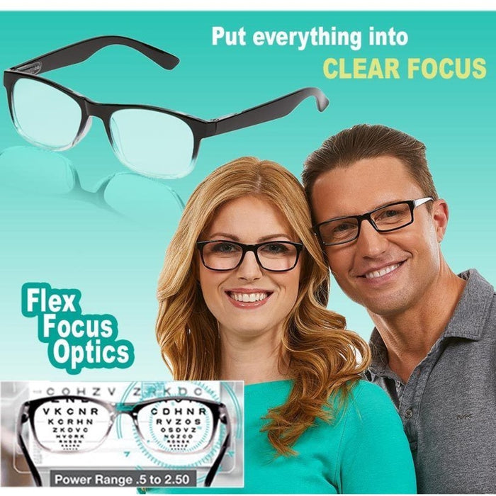 One Power Readers As Seen On TV Eyeglasses Put Everything Into Clear Focus Auto-Adjusting Reading Glasses - Free Postage - MyBestBuy.com.au